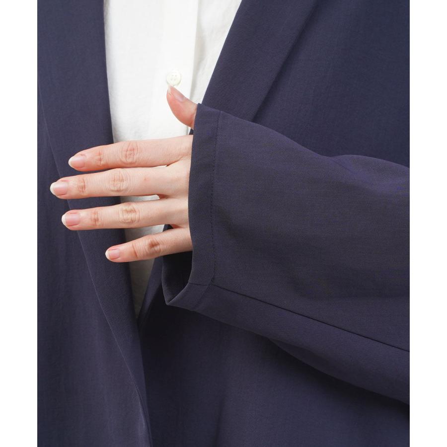 美品 mizuiro ind ミズイロインド テーラードシャツジャケット ミズイロインド テーラードシャツジャケット mizuiro ind レディース