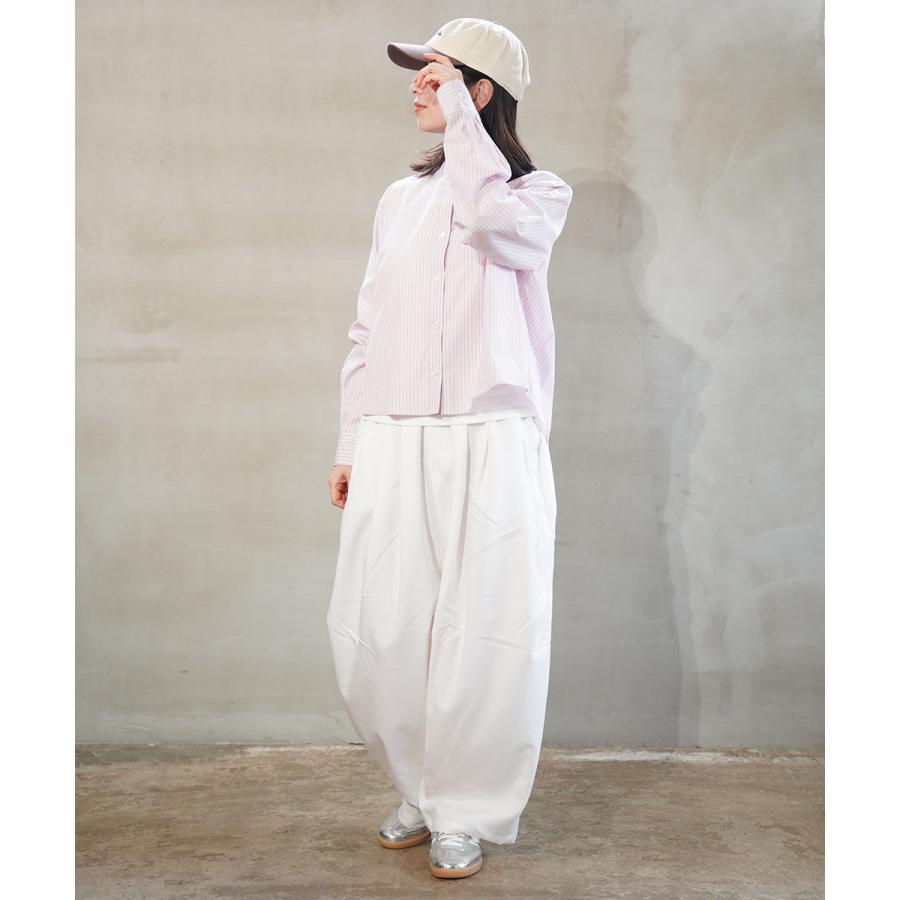 ミズイロインド ワイドカーゴパンツ mizuiro ind 2026春夏新作