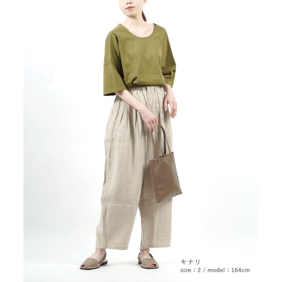 mizuiroind ミズイロインド タックパンツ ワイドパンツ リネン mizuiroind ミズイロインド タックパンツ ワイドパンツ リネン