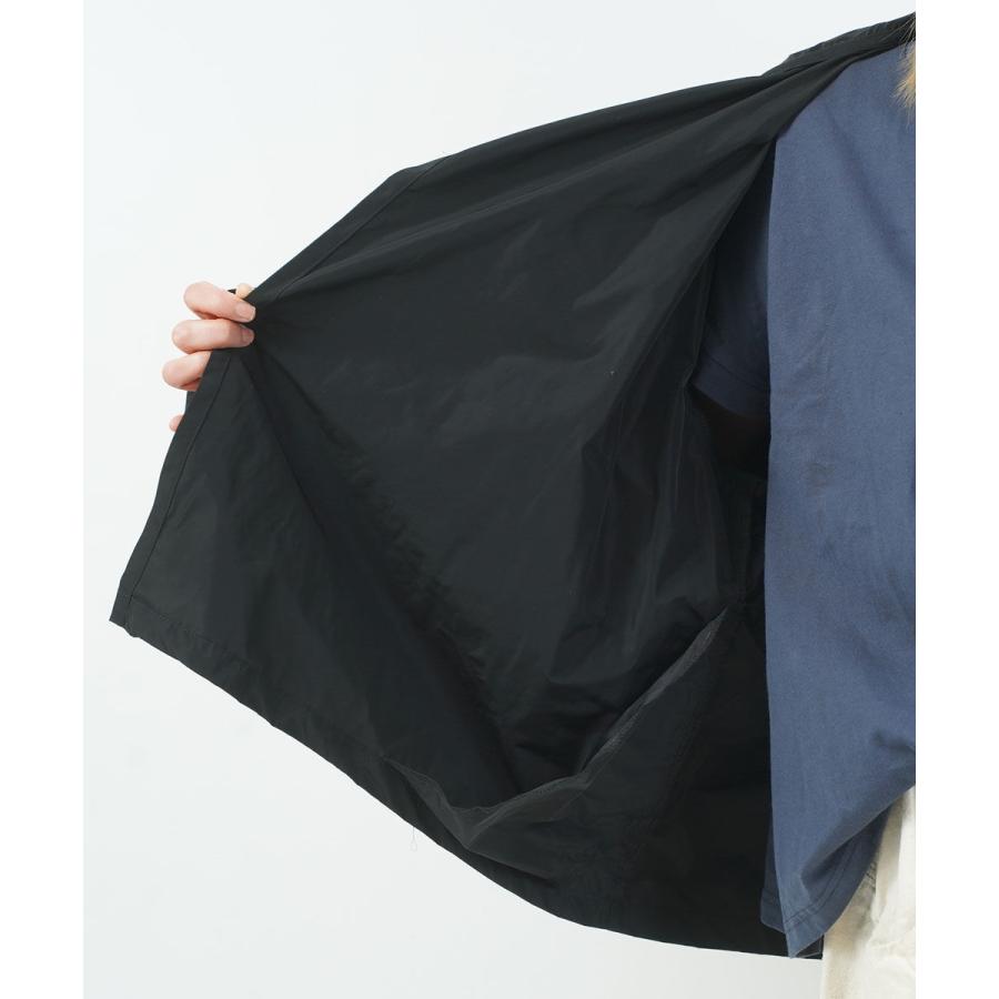 ミズイロインド フードカーディガン mizuiro ind レディース 国内正規