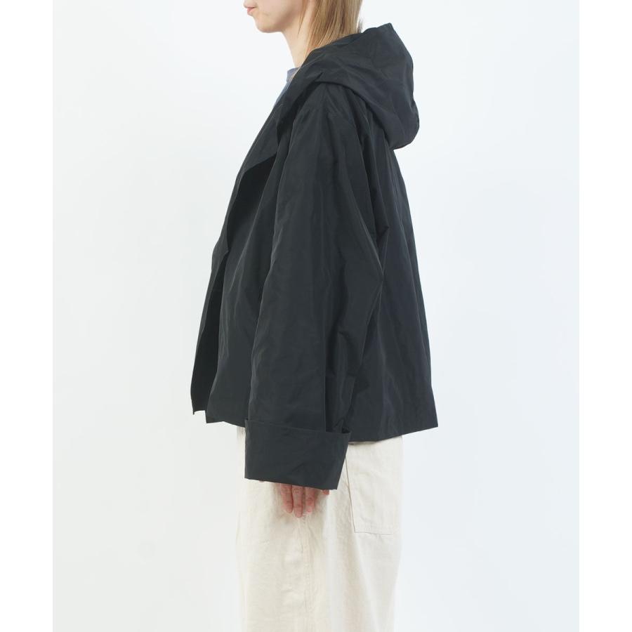 ミズイロインド フードカーディガン mizuiro ind レディース 国内正規