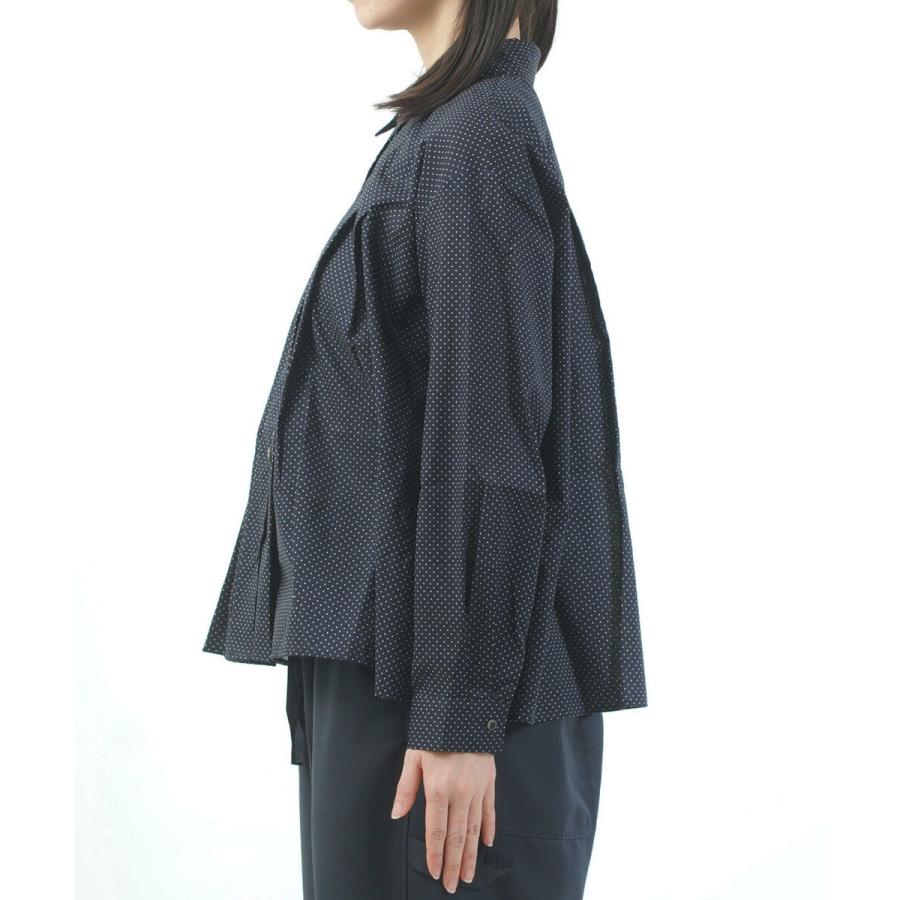 ミディウミ ドットタックシャツ Midi-Umi レディース 国内正規品