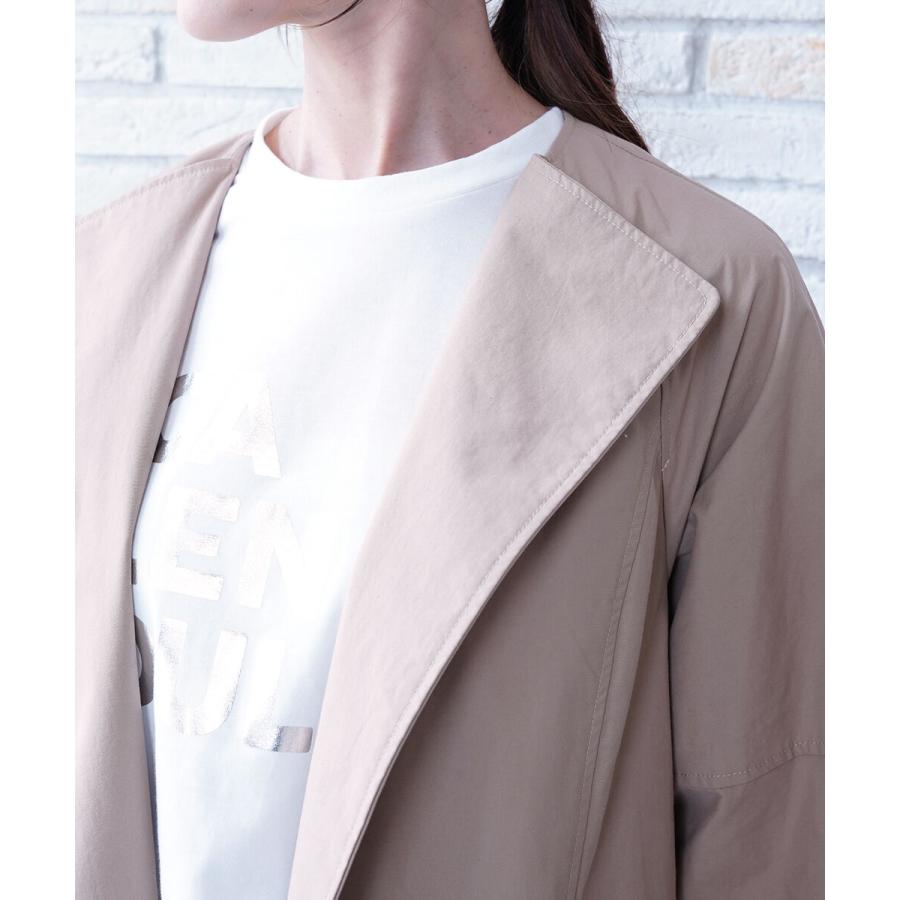 Acuta アクータ 袖リブ バックベルトコート ACUTA レディース