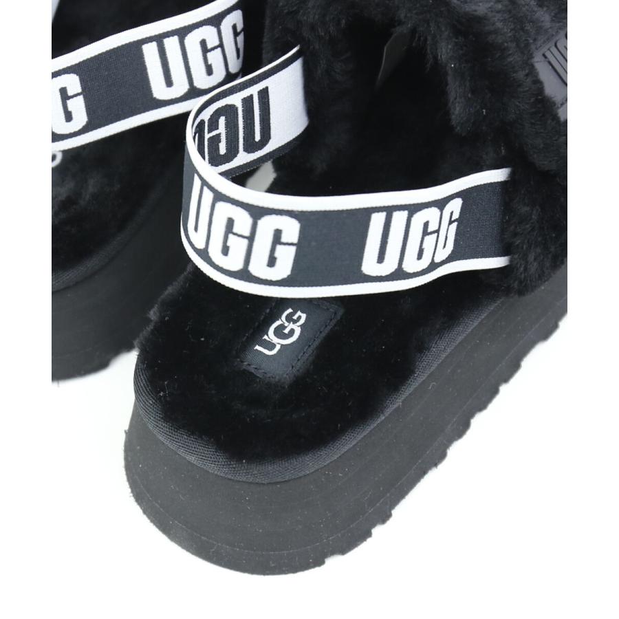 UGG Australia アグ ファーサンダル 厚底サンダル W DISCO SLIDE UGG Australia アグ ファーサンダル 厚底サンダル W DISCO SLIDE