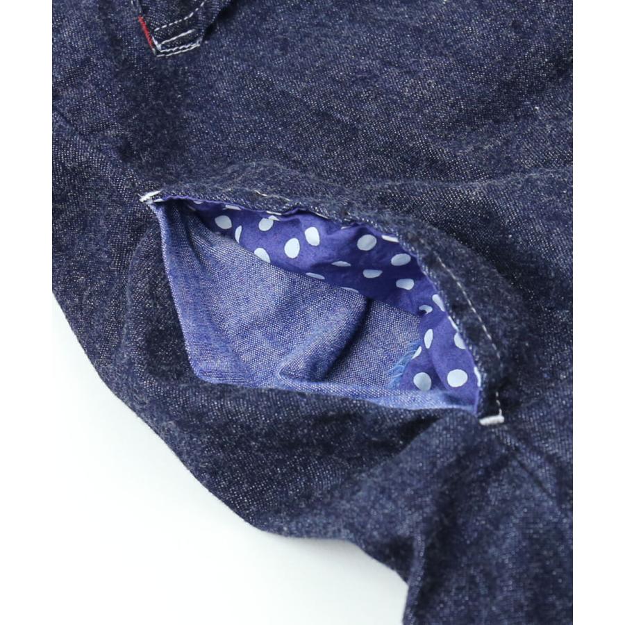 快晴堂デニムオーバースカート 楽天市場】快晴堂 カイセイドウ マルチデニムのパッチワーク2／2