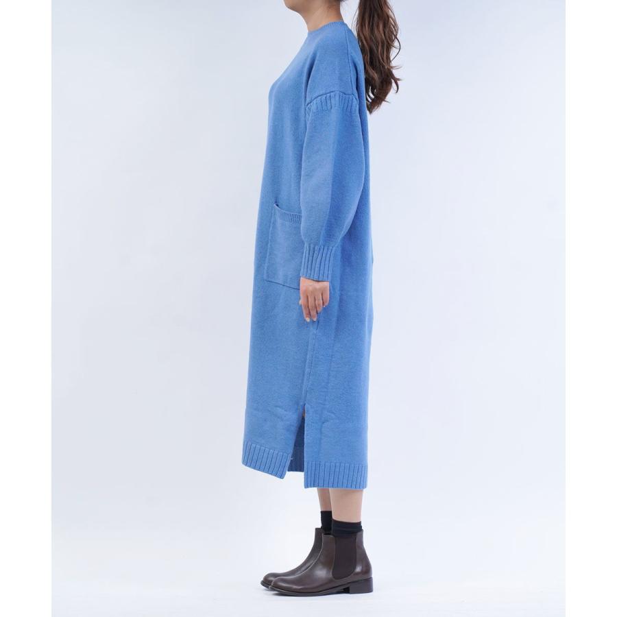 レリル ガンジーワンピース ロング ニットワンピース lelill