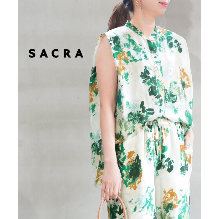 サクラ BLURRED FLORA TOP SACRA レディース 国内正規品 爆買 : etre