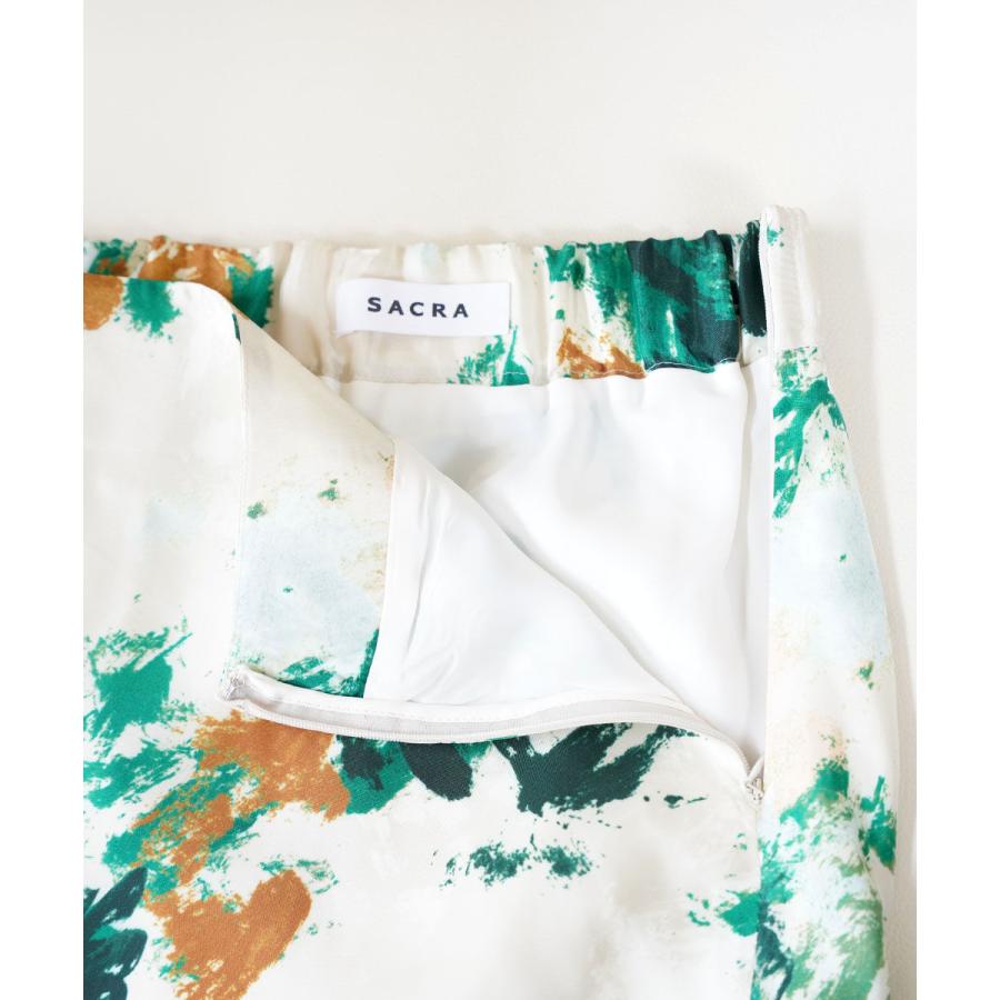 サクラ BLURRED FLORA SKIRT SACRA レディース 国内正規品 爆買 : etre