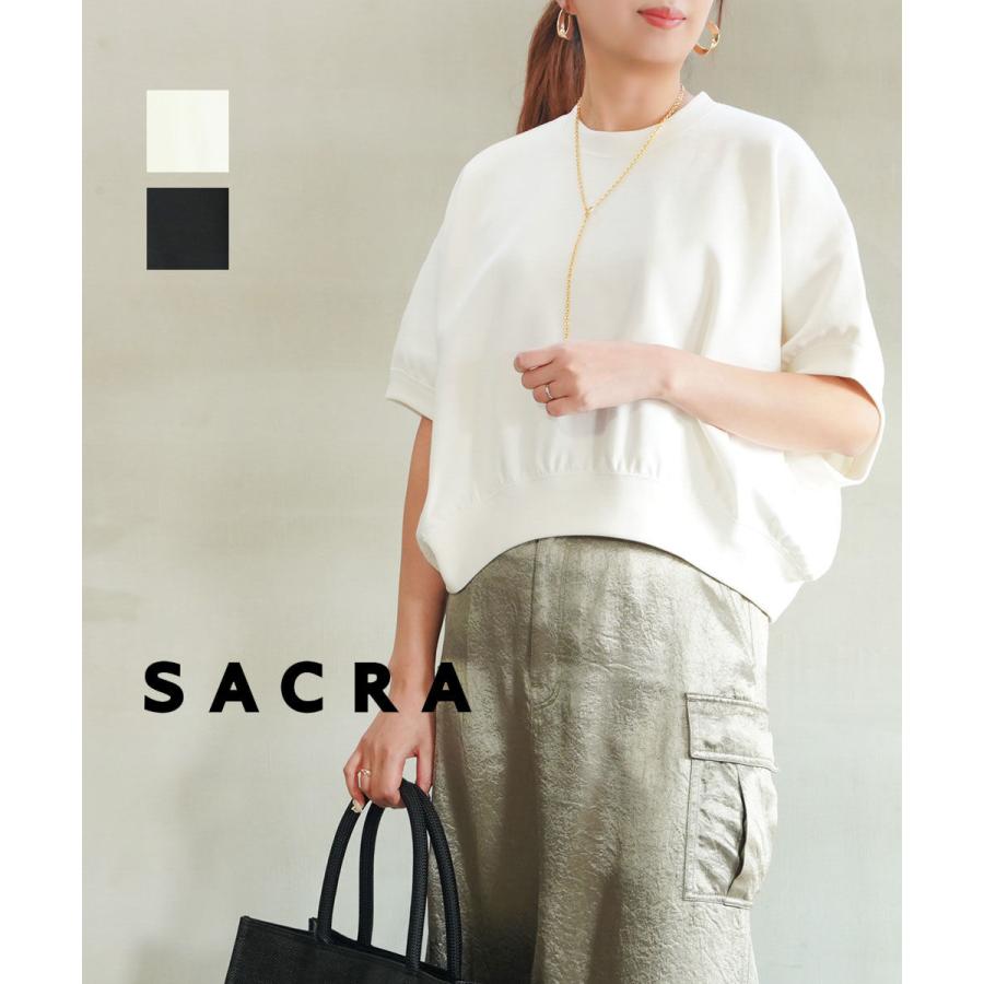 サクラ ダブルニットクロストップ SACRA レディース 国内正規品 爆買