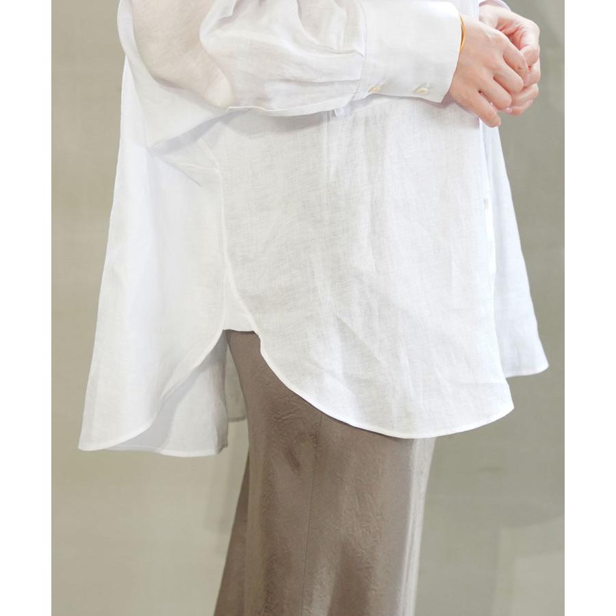 サクラ ゼフィールリネンクロスシャツ SACRA レディース 国内正規品