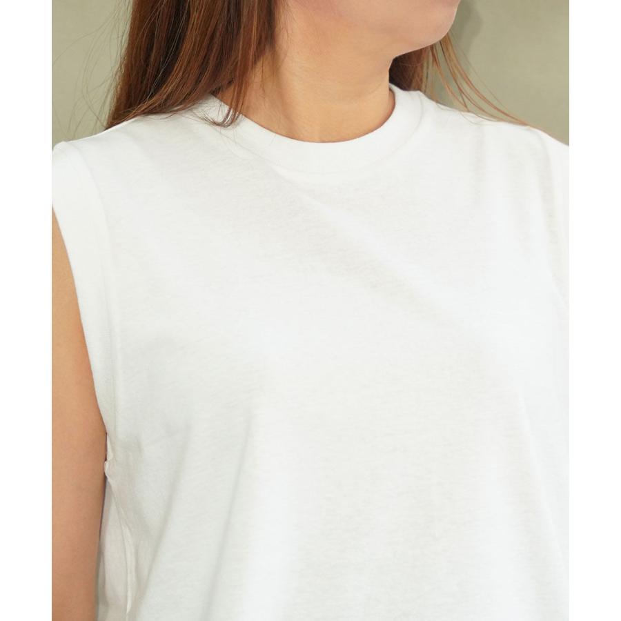 サクラ ヘンプコットンジャージィバックロゴトップ SACRA レディース