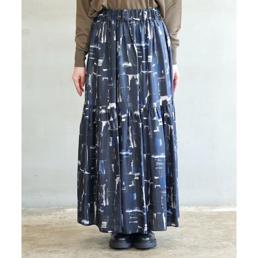 サクラ BRUSH PAINTING SKIRT SACRA レディース 国内正規品 爆買