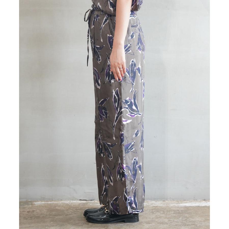 サクラ AUTUMN FLORA PANTS SACRA 2025秋冬新作 レディース 国内正規品