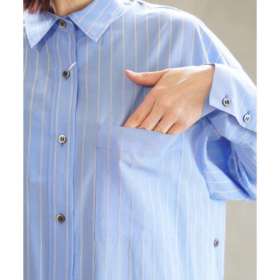 サクラ PREMIUM RY/NY STRIPE ONEPICE SACRA 2026春夏新作 レディース 国内正規品 爆買の画像