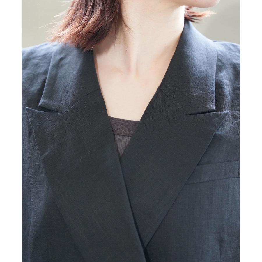 サクラ ZEPHYR LINEN CLOTH JACKET SACRA 2026春夏新作 レディース