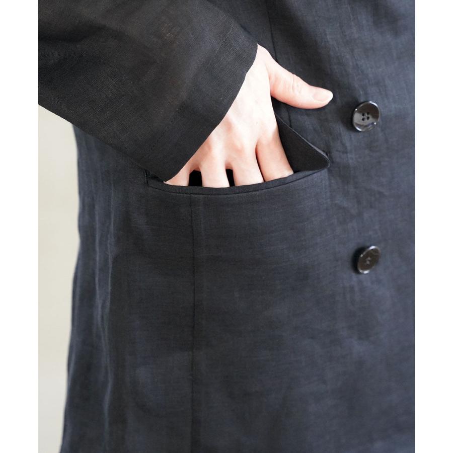 サクラ ZEPHYR LINEN CLOTH JACKET SACRA 2026春夏新作 レディース