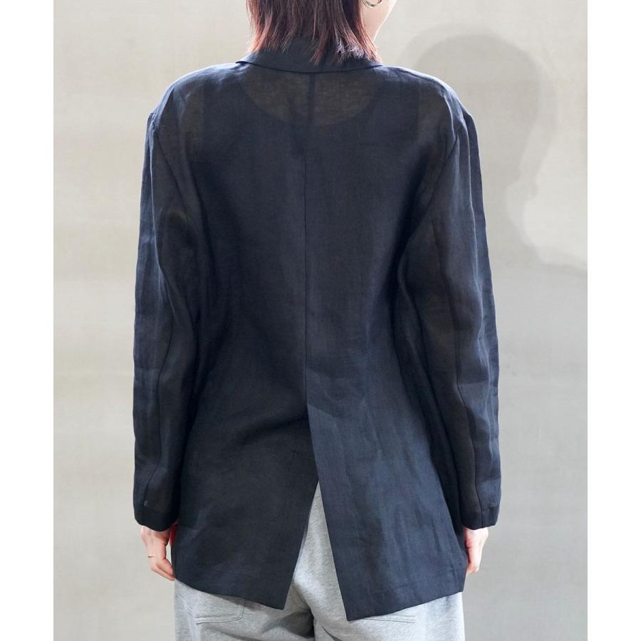 サクラ ZEPHYR LINEN CLOTH JACKET SACRA 2026春夏新作 レディース