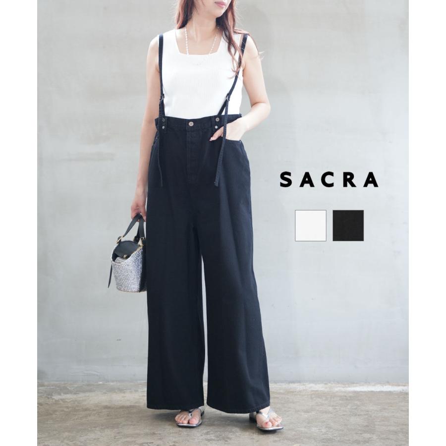 サクラ VINTAGE DENIM SALOPETTE SACRA 2026春夏新作 レディース 国内
