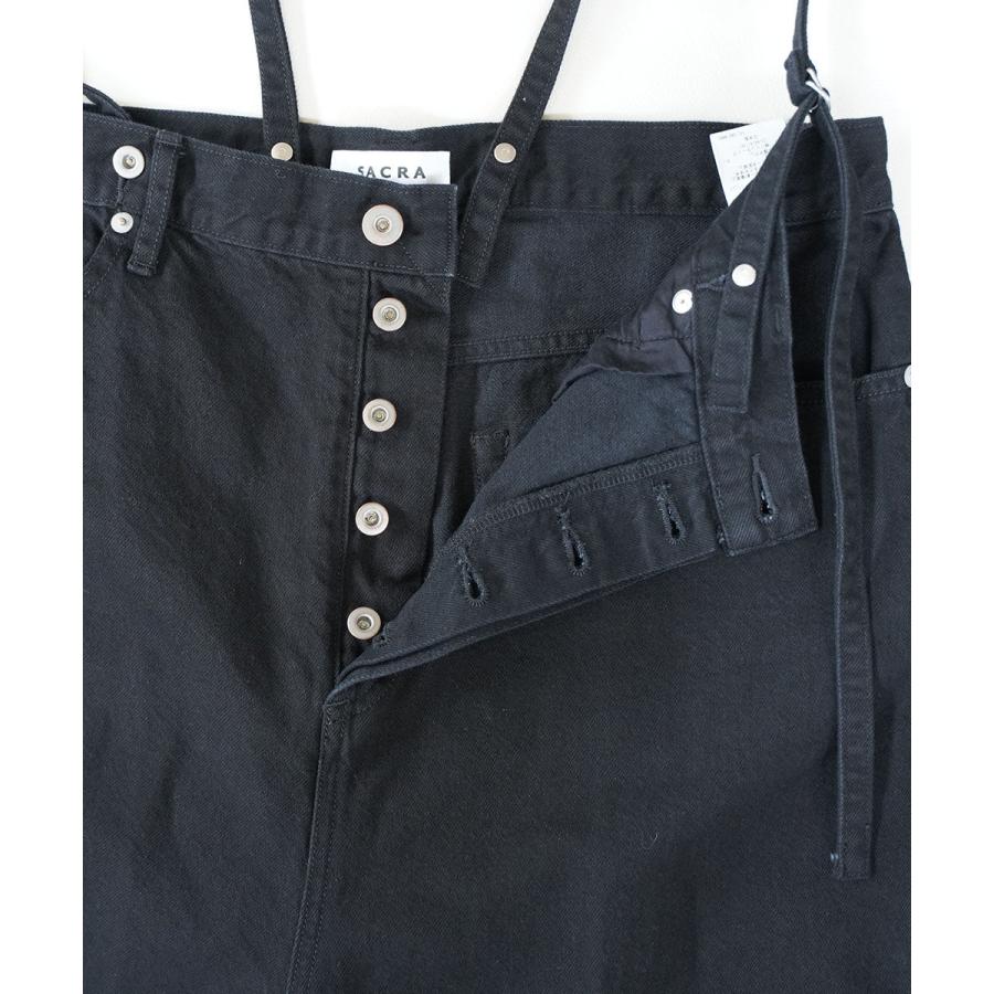 サクラ VINTAGE DENIM SALOPETTE SACRA 2026春夏新作 レディース 国内