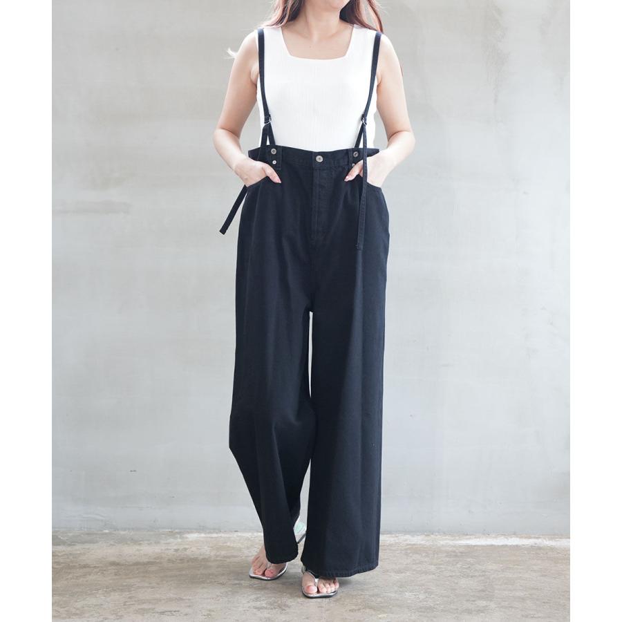 サクラ VINTAGE DENIM SALOPETTE SACRA 2026春夏新作 レディース 国内
