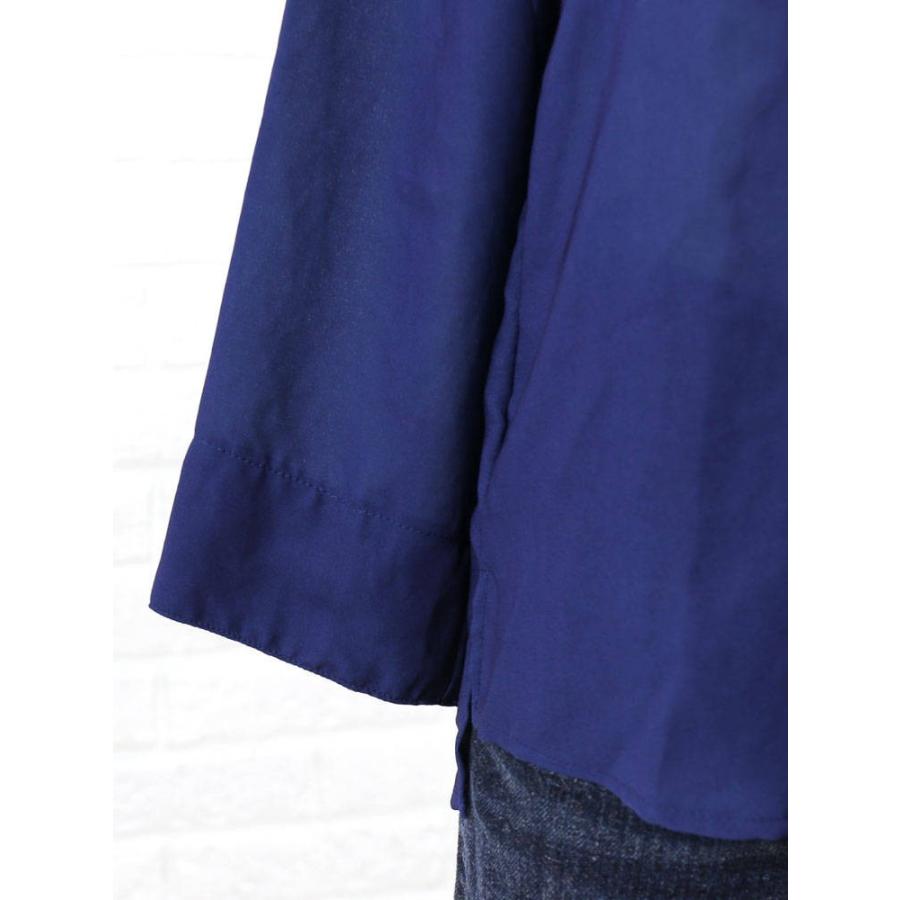 Lotta(ロッタ) ポリエステル7分袖 バイカラー ポケットブラウス・132918・2371502    レディース 女性 誕生日プレゼント ギフト 正規品 新品 Lotta(ロッタ)ポリエステル 7分袖 バイカラー ポケット ブラウス