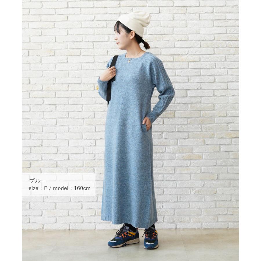 Maglia Plus マリアプラス レイヤードシアーニットプルオーバー 111051 ネイビー ブラック F 4.jpg