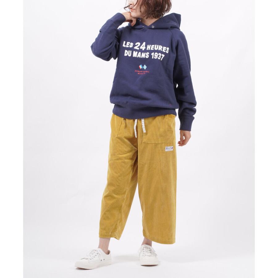 快晴堂 カイセイドウ イージーパンツ コーデュロイパンツ レディース