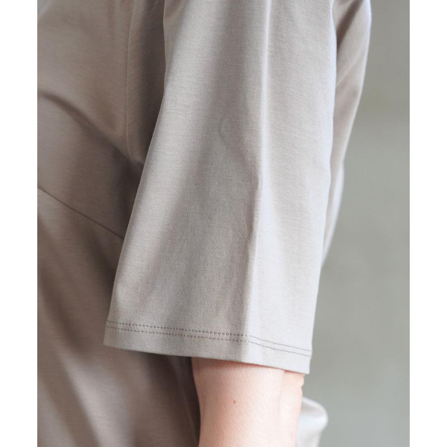 マリアプラス 五分袖カットソー Maglia Plus レディース 国内正規品