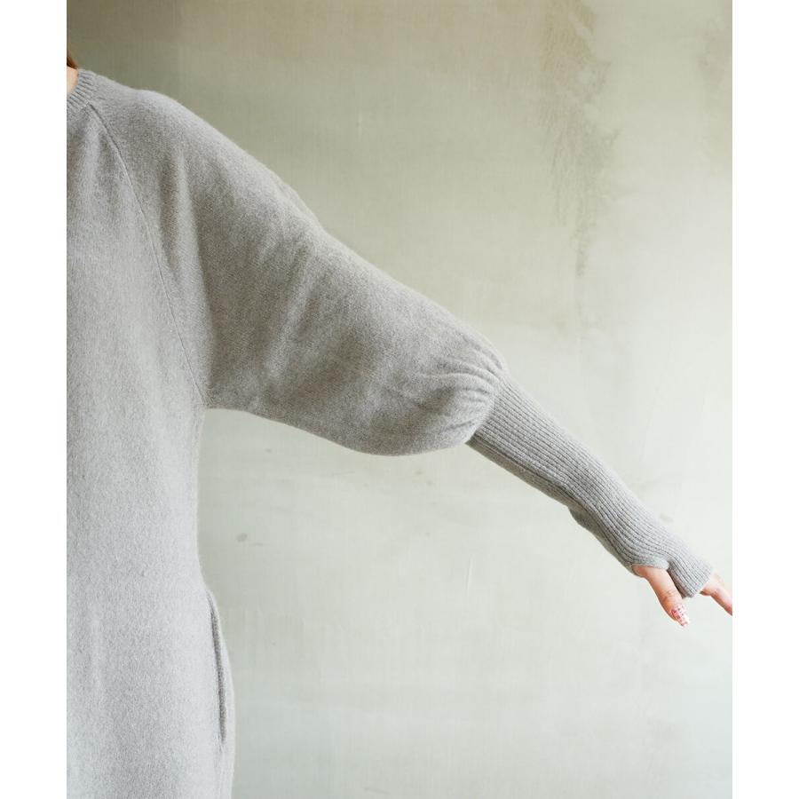 マリアプラス パフスリーブ ニットワンピース Maglia Plus レディース