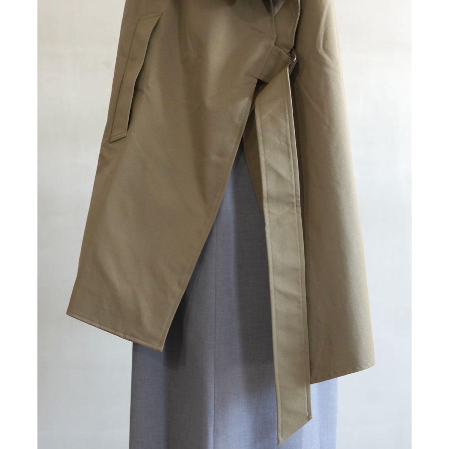 マリアプラス トレンチ風 ポンチョベスト Maglia Plus レディース 国内