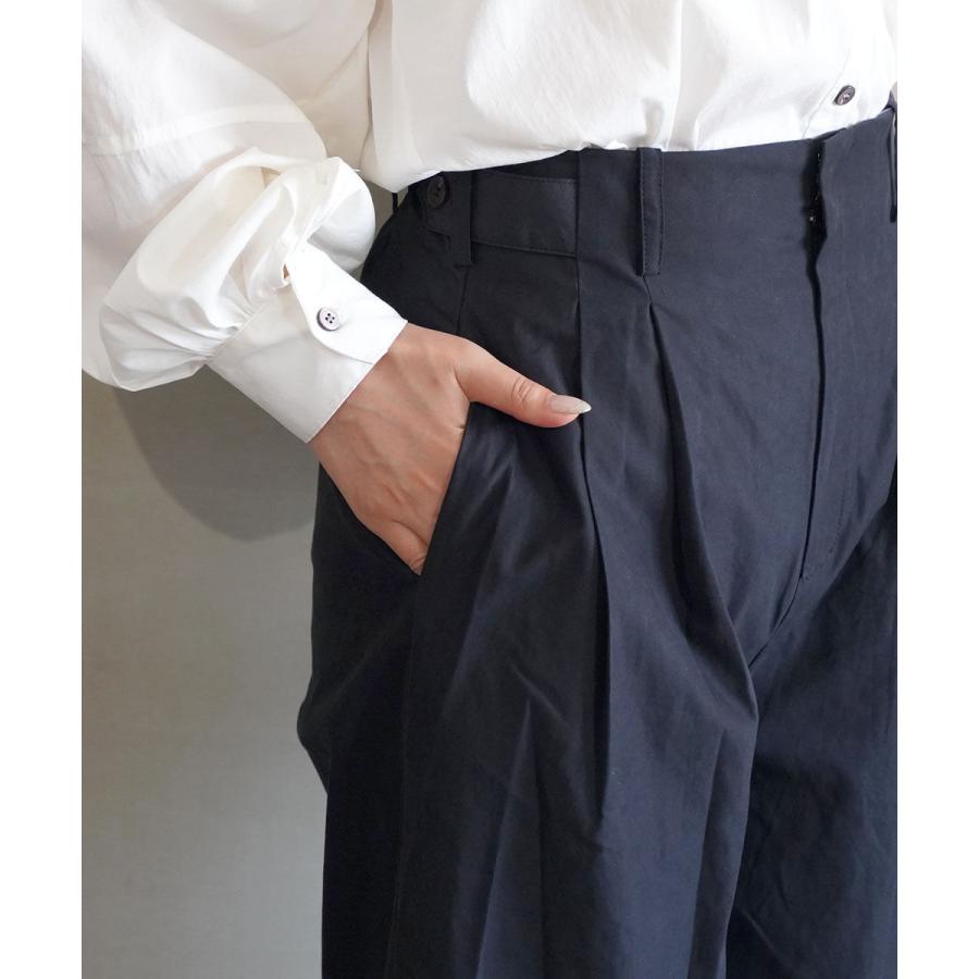 マリアプラス ツータック ワイドパンツ Maglia Plus レディース