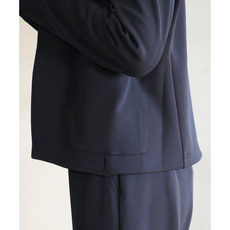 ププラ アクアダブルニット ポケットジャケット PUPULA 157002 国内正規品 2025春夏新作 送料無料 PUPULA（ププラ） アクアダブルニット ポケットジャケット レディース