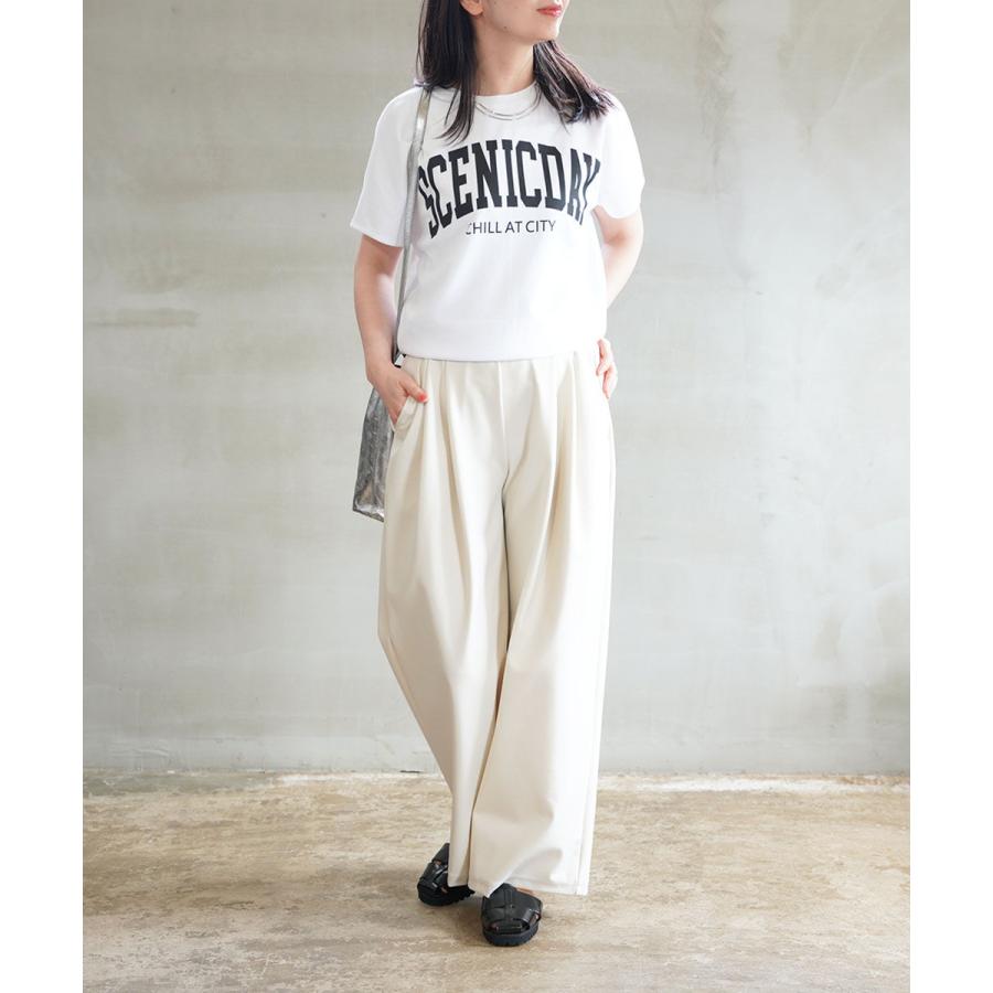 PUPULA（ププラ） ラバージャージィ ハカマパンツ ワイドパンツ