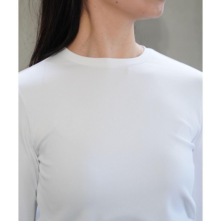 ププラ デジタルリブ クルーネック 長袖カットソー PUPULA レディース 国内正規品 | PUPULA | 04