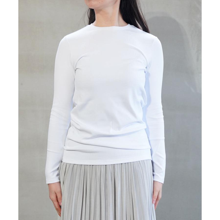 ププラ デジタルリブ クルーネック 長袖カットソー PUPULA レディース 国内正規品 | PUPULA | 09