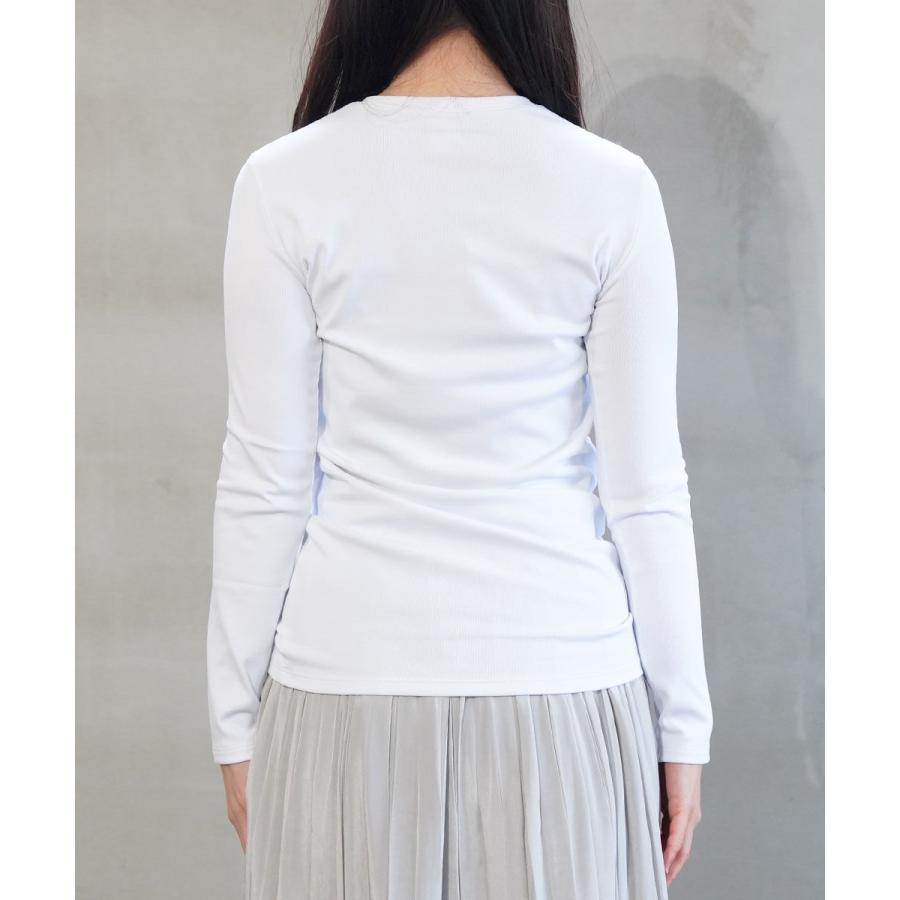 ププラ デジタルリブ クルーネック 長袖カットソー PUPULA レディース 国内正規品 | PUPULA | 11