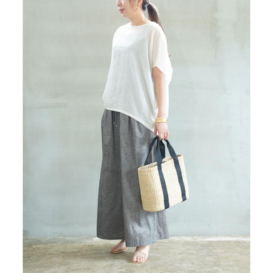 PUPULA（ププラ） レイクリゾート シアー ラウンドプルオーバー