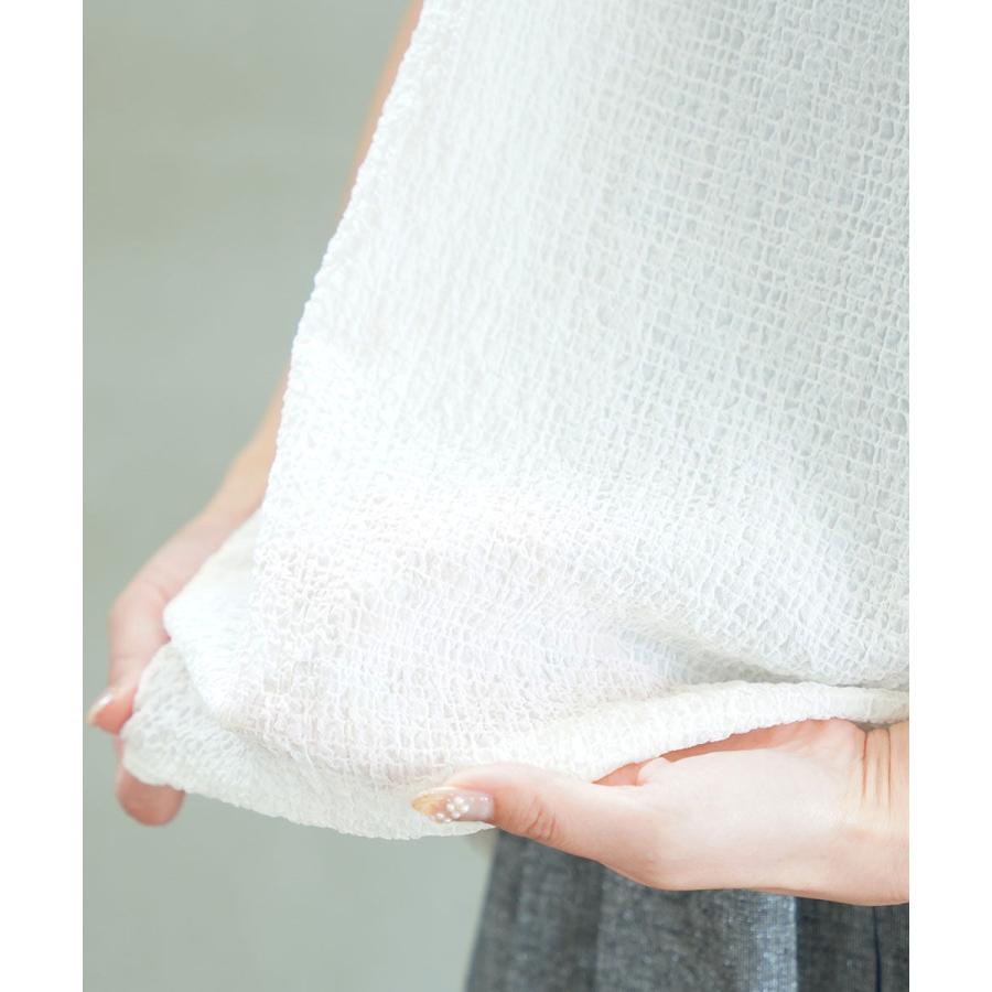 PUPULA（ププラ） レイクリゾート シアー ラウンドプルオーバー