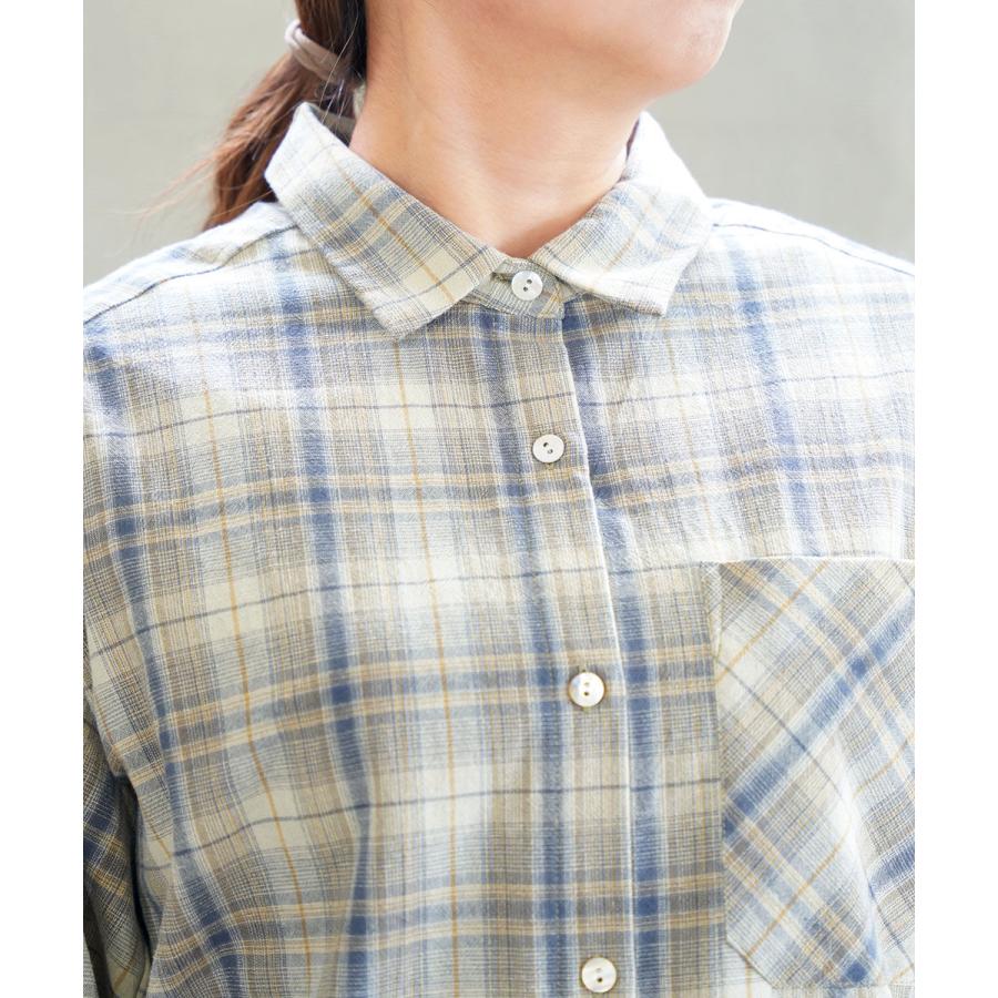 シニヨン チェック2WAYシャツ CHIGNON 2025春夏新作 レディース シニヨン チェック2WAYシャツ CHIGNON 2025春夏新作 レディース