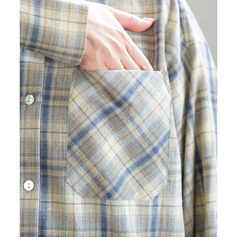 シニヨン チェック2WAYシャツ CHIGNON 2025春夏新作 レディース シニヨン チェック2WAYシャツ CHIGNON 2025春夏新作 レディース