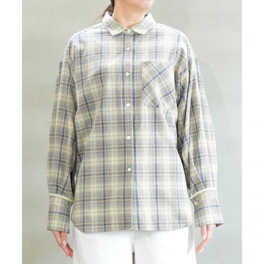 シニヨン チェック2WAYシャツ CHIGNON 2025春夏新作 レディース 国内 