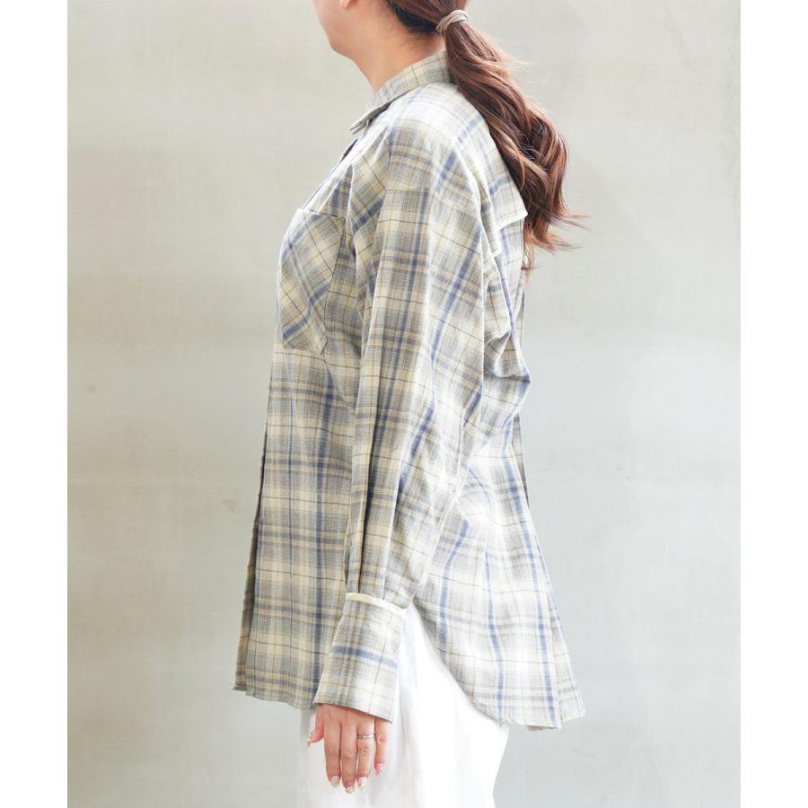 シニヨン チェック2WAYシャツ CHIGNON 2025春夏新作 レディース シニヨン チェック2WAYシャツ CHIGNON 2025春夏新作 レディース