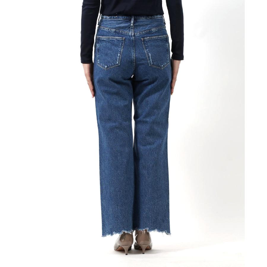upperhights アッパーハイツ ワイドフレア デニムパンツ THE upperhights アッパーハイツ ワイドフレア デニムパンツ THE