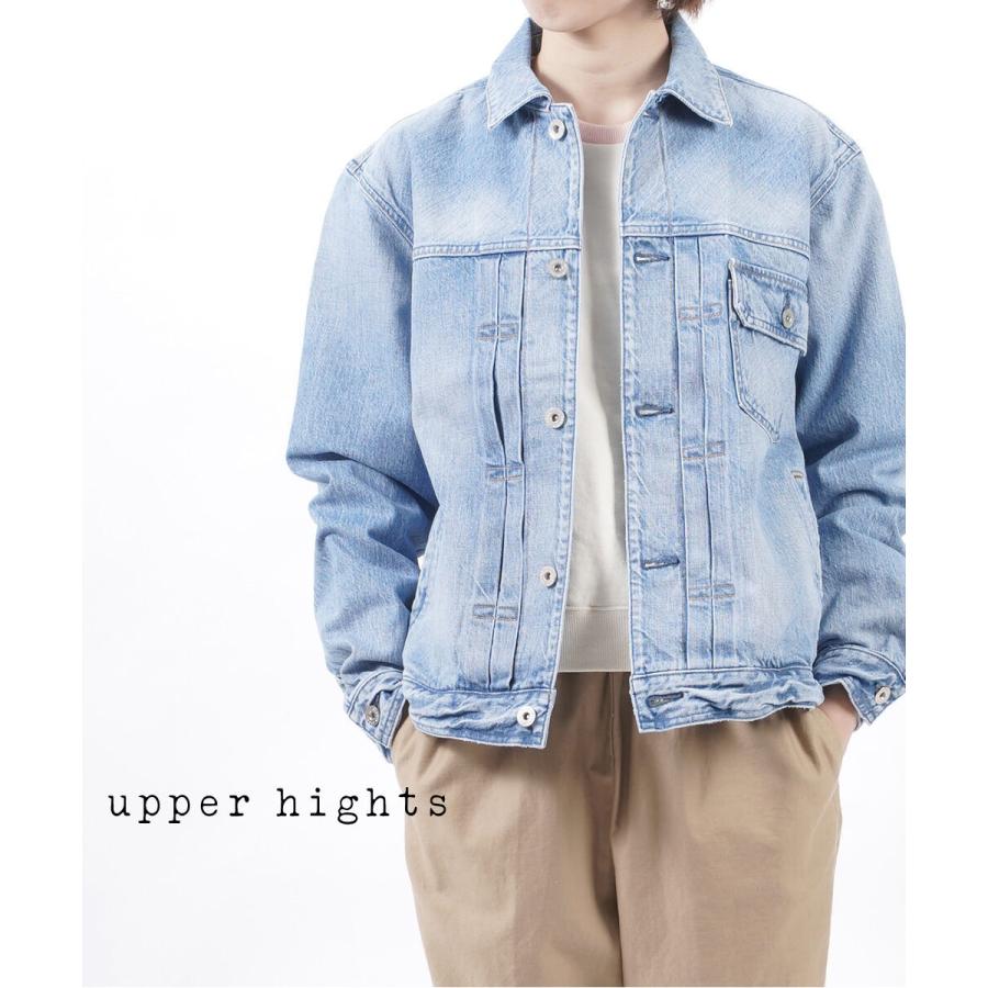 アッパーハイツ デニムジャケット Gジャン THE DAD JACKET upper 