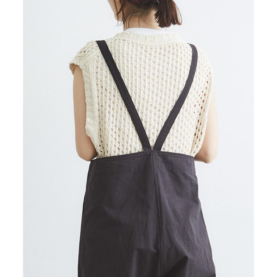 フレンチブル サスペンダーパンツ サロペット オーバーオール French