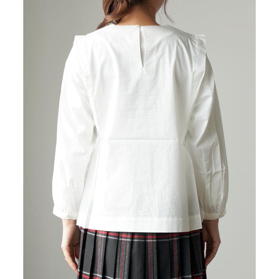 フレンチブル Cion コットン タックショルダーブラウス French Bull