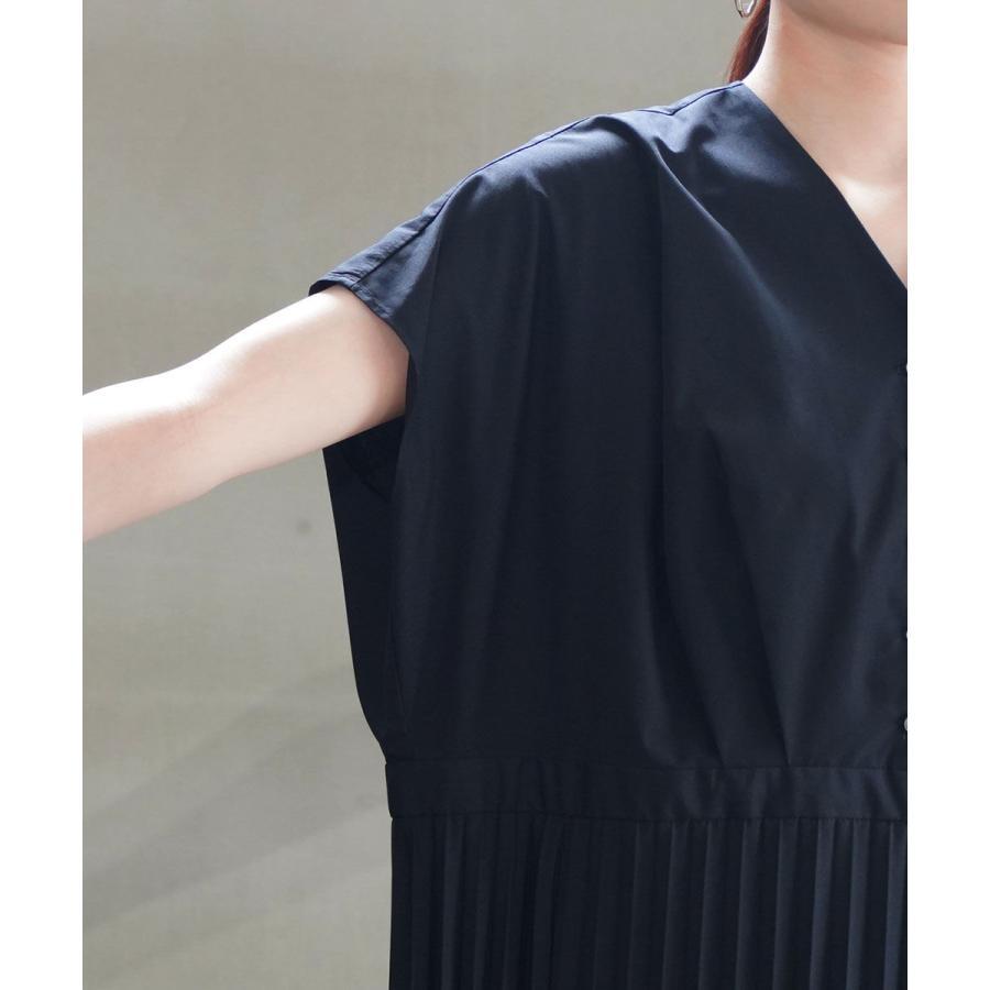 mizuiroind（ミズイロインド） プリーツ ロングワンピース レディース