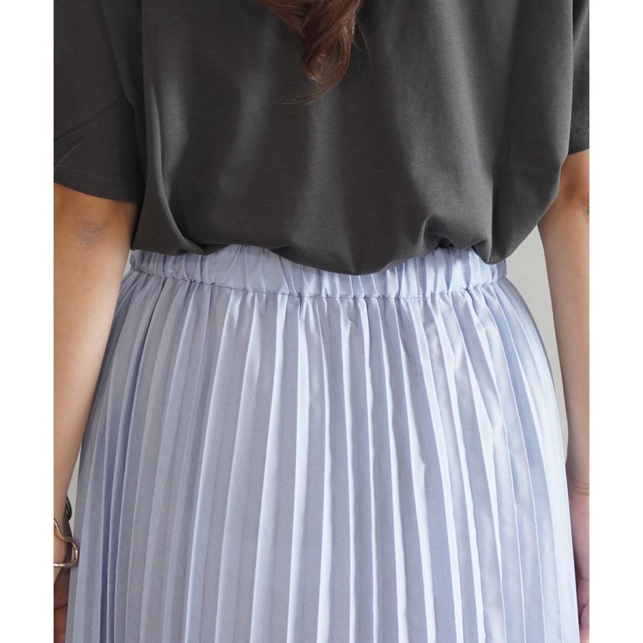 mizuiroind（ミズイロインド） プリーツ ロングスカート レディース