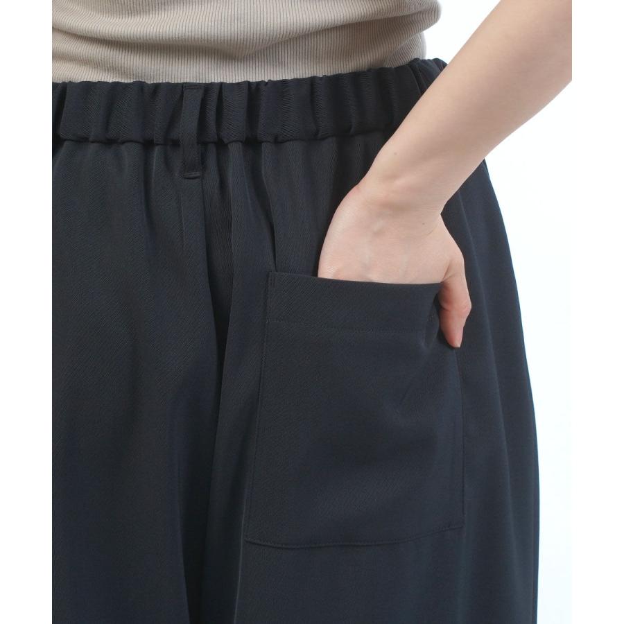 ミズイロインド タックヘムコクーンパンツ mizuiro-ind 2026春夏新作