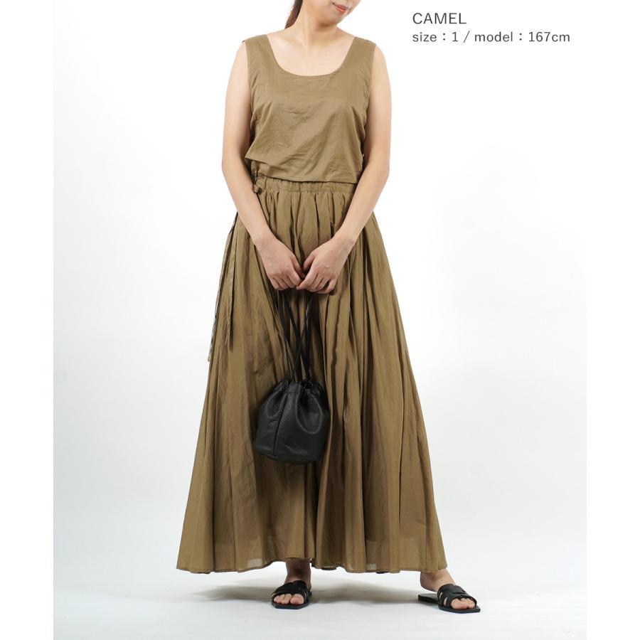アッパーハイツ ノースリーブワンピース ロングワンピース マキシ 